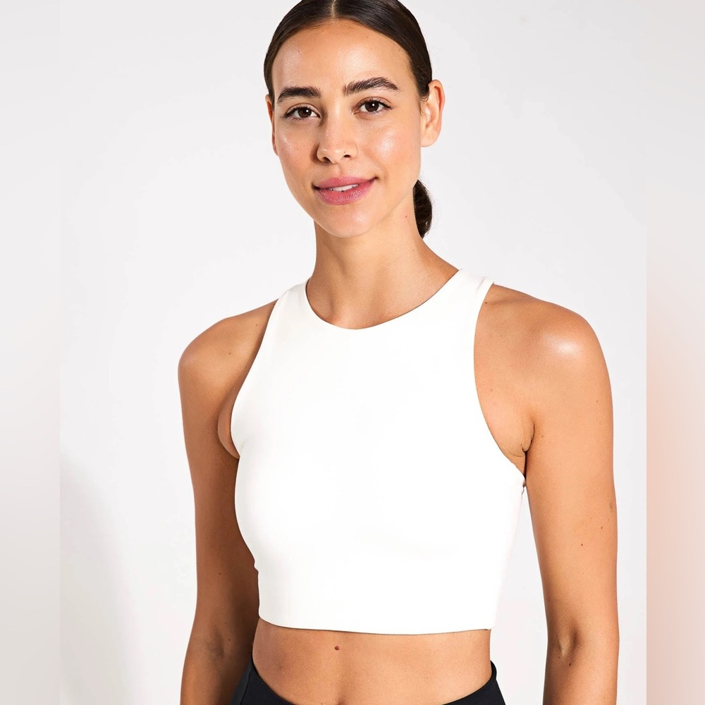 NWOT girlfriend collective Ivory Dylan Tank Bra